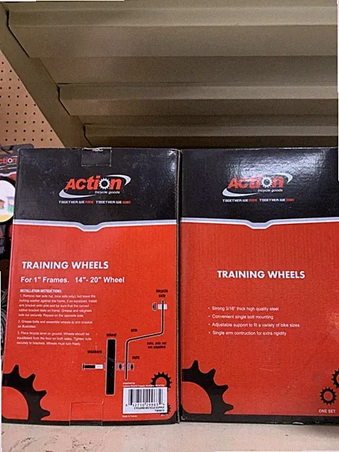 Action Bicycle Training Wheels