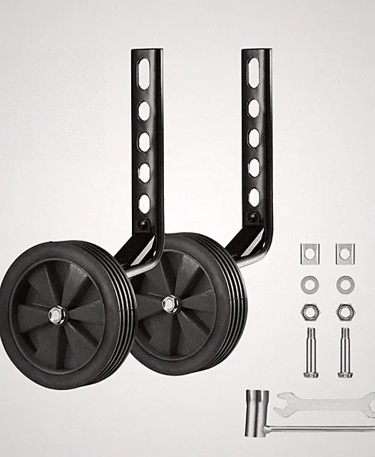 Bicycle Training Wheels Stronger Version Design with Reinforced Metal (WH)
