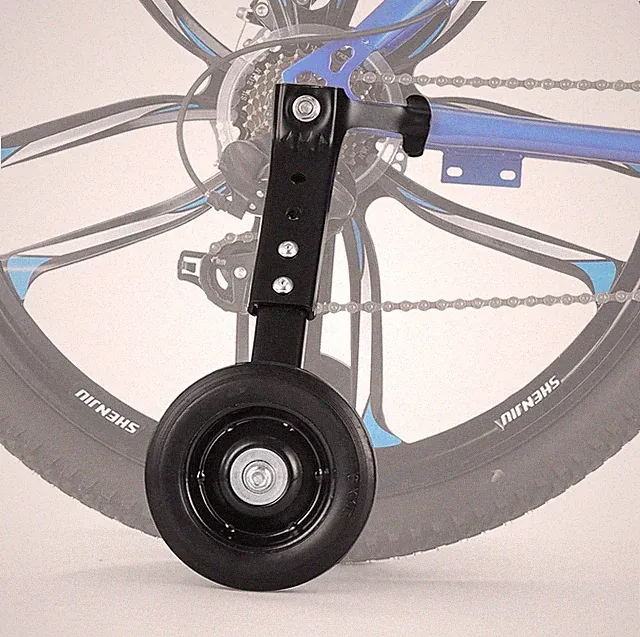 Heavy-Duty Bike Training Wheels for 22-26 Inch Bicycles - 300LB Capacity Adjusta
