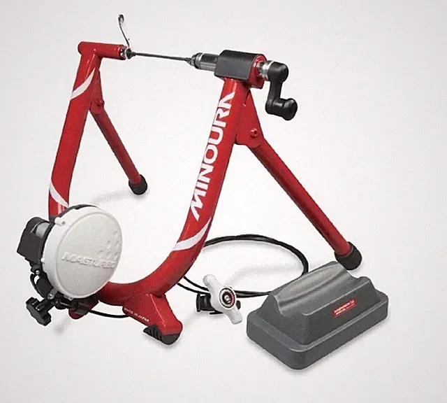 MagRide B60R MINOURA Bicycle Indoor Trainer with Remote and Rise Combo RED ☆NEW