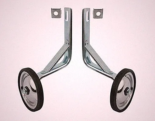 NEW! 20 TRAINING WHEEL STEEL WHEELS.