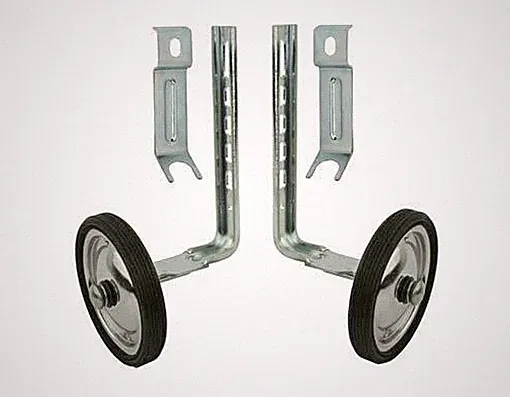 UNIVERSAL Training Wheel STEEL Wheels for 12" to 20" Cruiser BMX MTB Bicycle